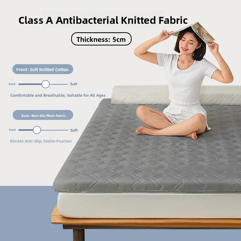 Home Use Soft Latex Foam Mattr Foldable Single Person Sponge Pad for Renting Aparents Student Dormi Floor Mat