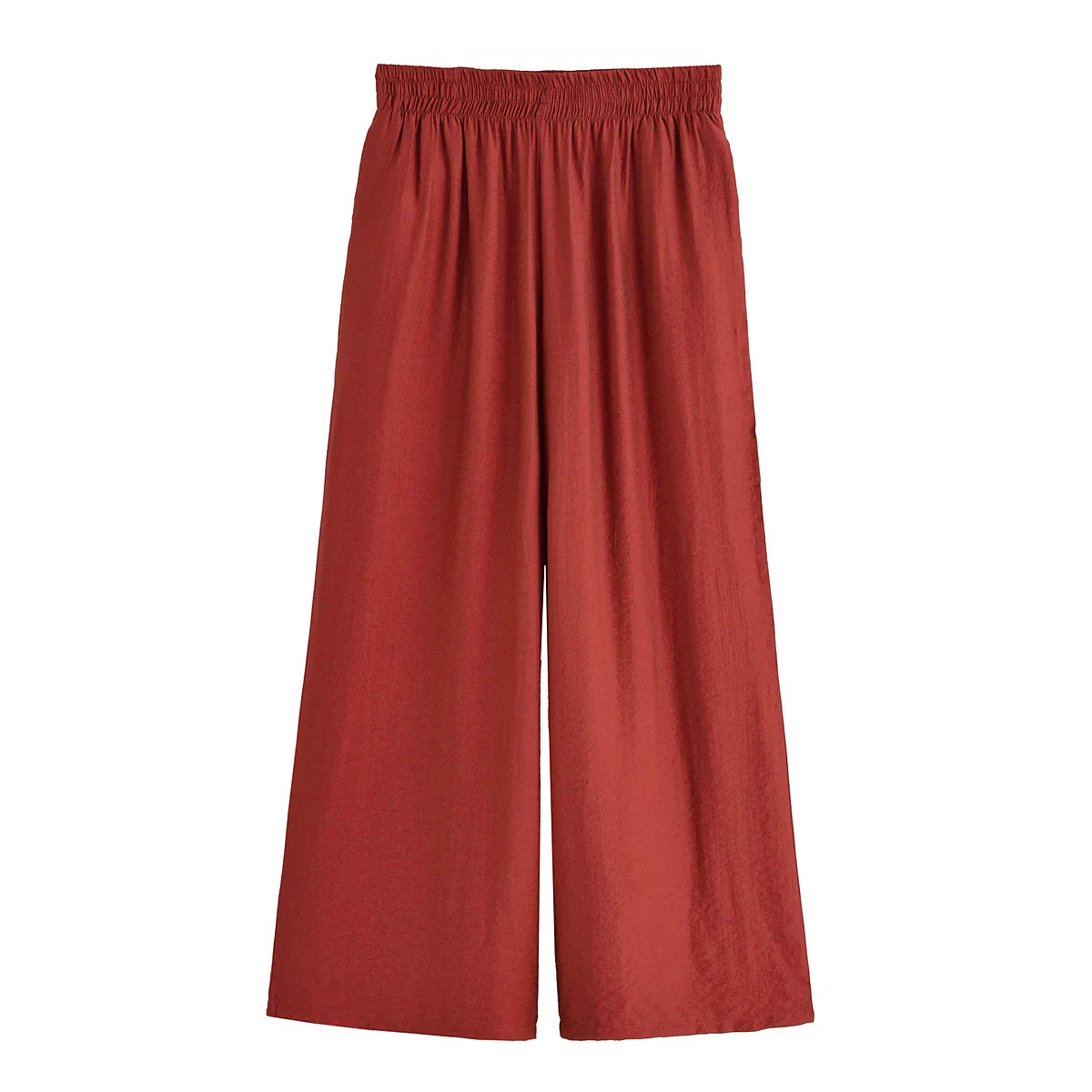 Women’s Summer 2-Piece Set – Loose Shirt & High-Waist Pants