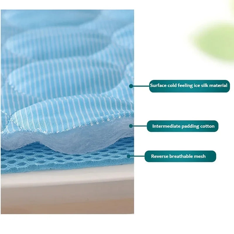Pet Cooling Mat Summer Pet Cold Bed Extra Large For Small Big Dogs Pet Accessories Cat Durable Blanket Sofa Cat Ice Pad Blanket
