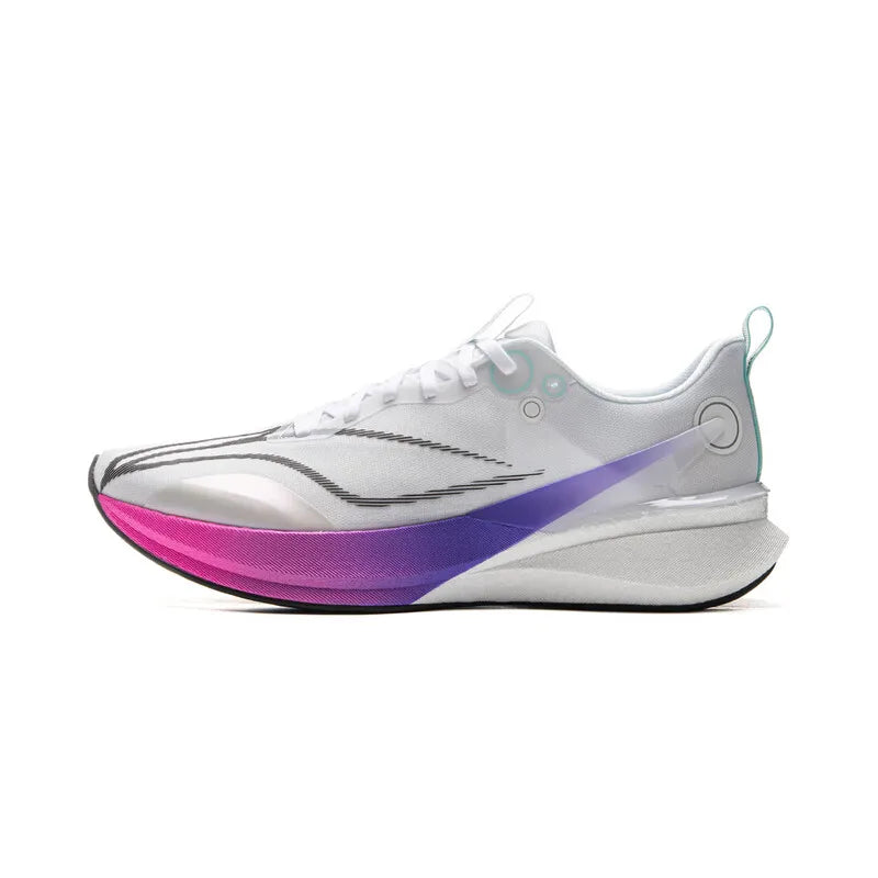 Li-Ning Men RED HARE 8 PRO Racing Running Shoes BOOM FIBER Cushion Stable Sport Shoes Light Anti-Slip Wearable Sneakers ARPV003