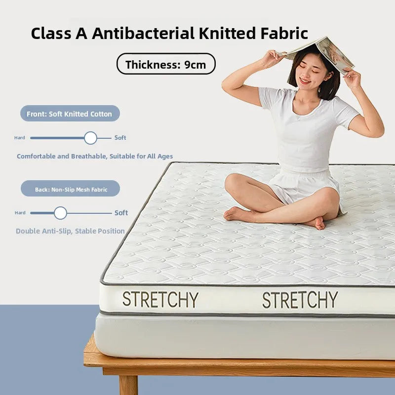 Home Use Soft Latex Foam Mattr Foldable Single Person Sponge Pad for Renting Aparents Student Dormi Floor Mat
