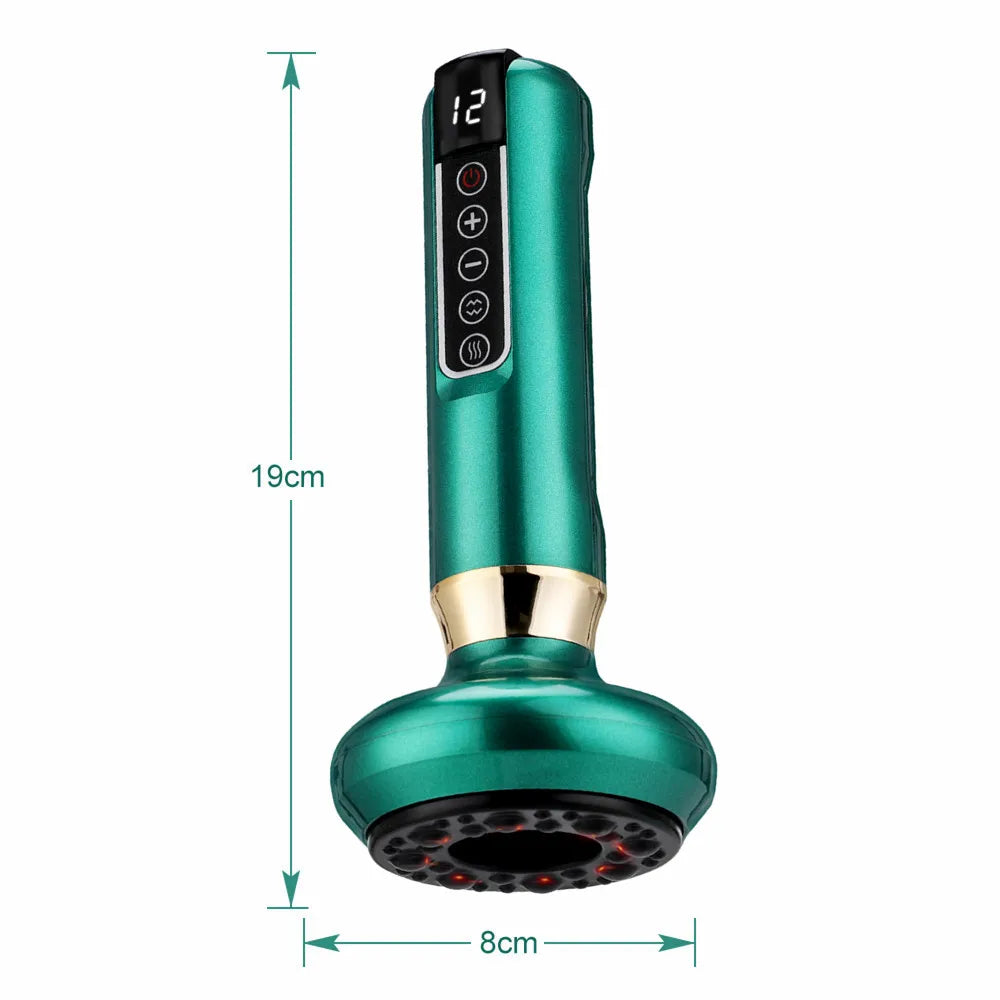 Smart Electric Cupping Massager with Heat & Gua Sha