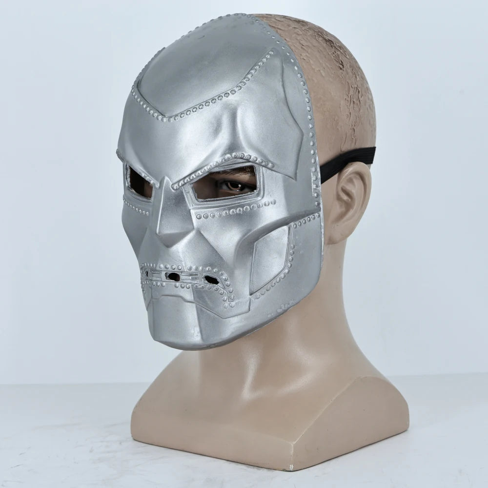New Game Cosplay Doctor Doom Mask Latex Superhero Victor Von Doom Costume Face Masks Halloween Party Prop