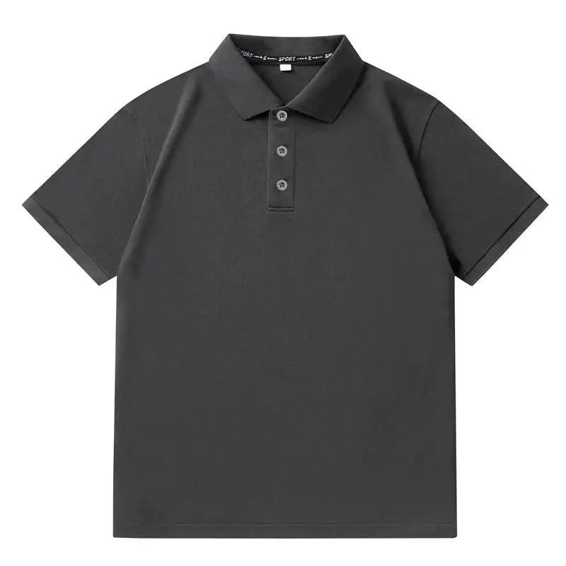 Men’s Plus Size Polo Shirt – Oversized Casual Tee (1XL–7XL)