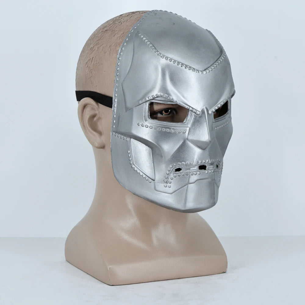 New Game Cosplay Doctor Doom Mask Latex Superhero Victor Von Doom Costume Face Masks Halloween Party Prop