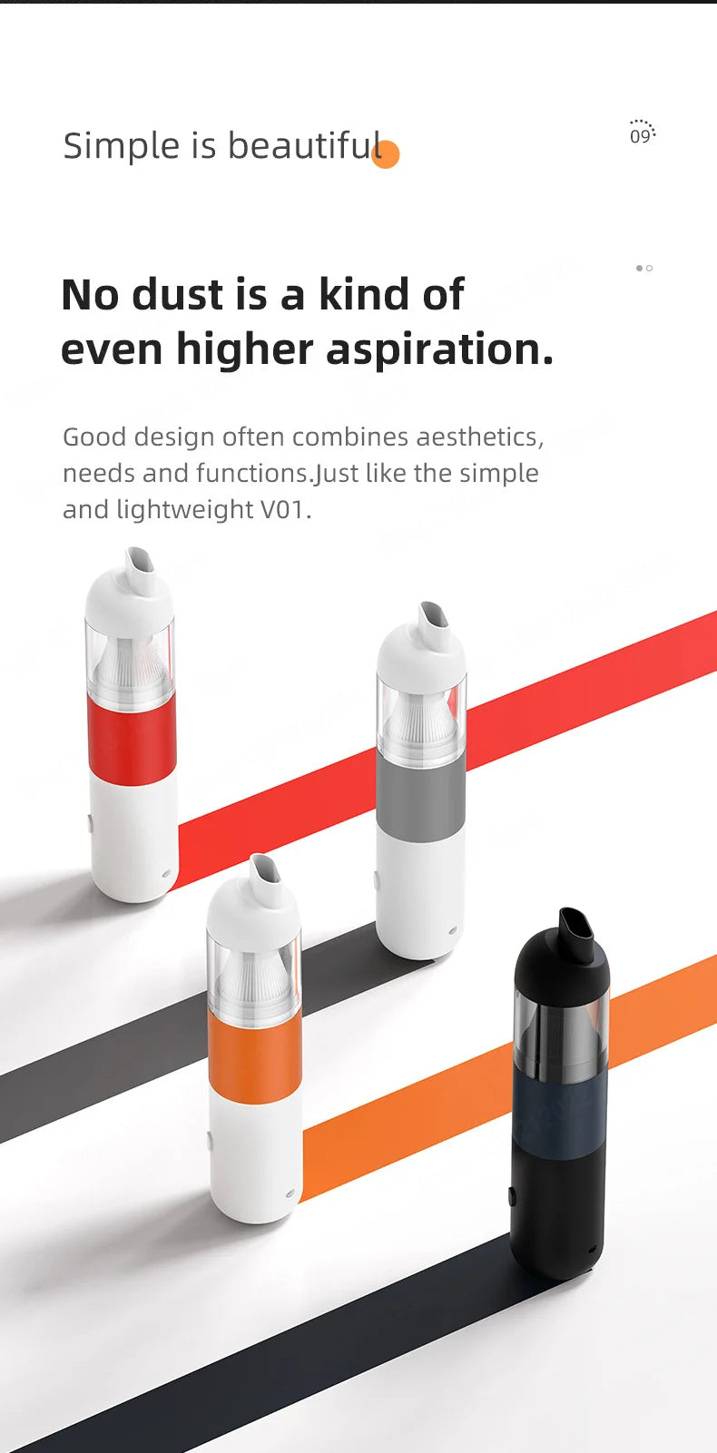 New 39800PA Wireless Car Vacuum Cleaner High Power 3 in1 Automobile Vacuum Clean Portable Handheld Vacuum Dust Catcher