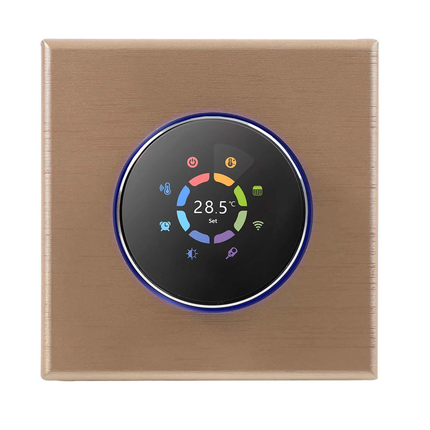 WiFi Smart Thermostat Temperature Controller Weekly Programmable Button Control/ Mobile APP/ Voice Control Compatible with Alex