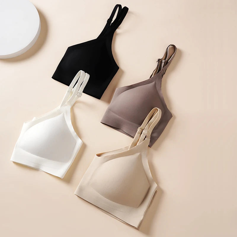 Seamless Wire-Free Bra - Ultra Soft, Breathable & Removable Pads