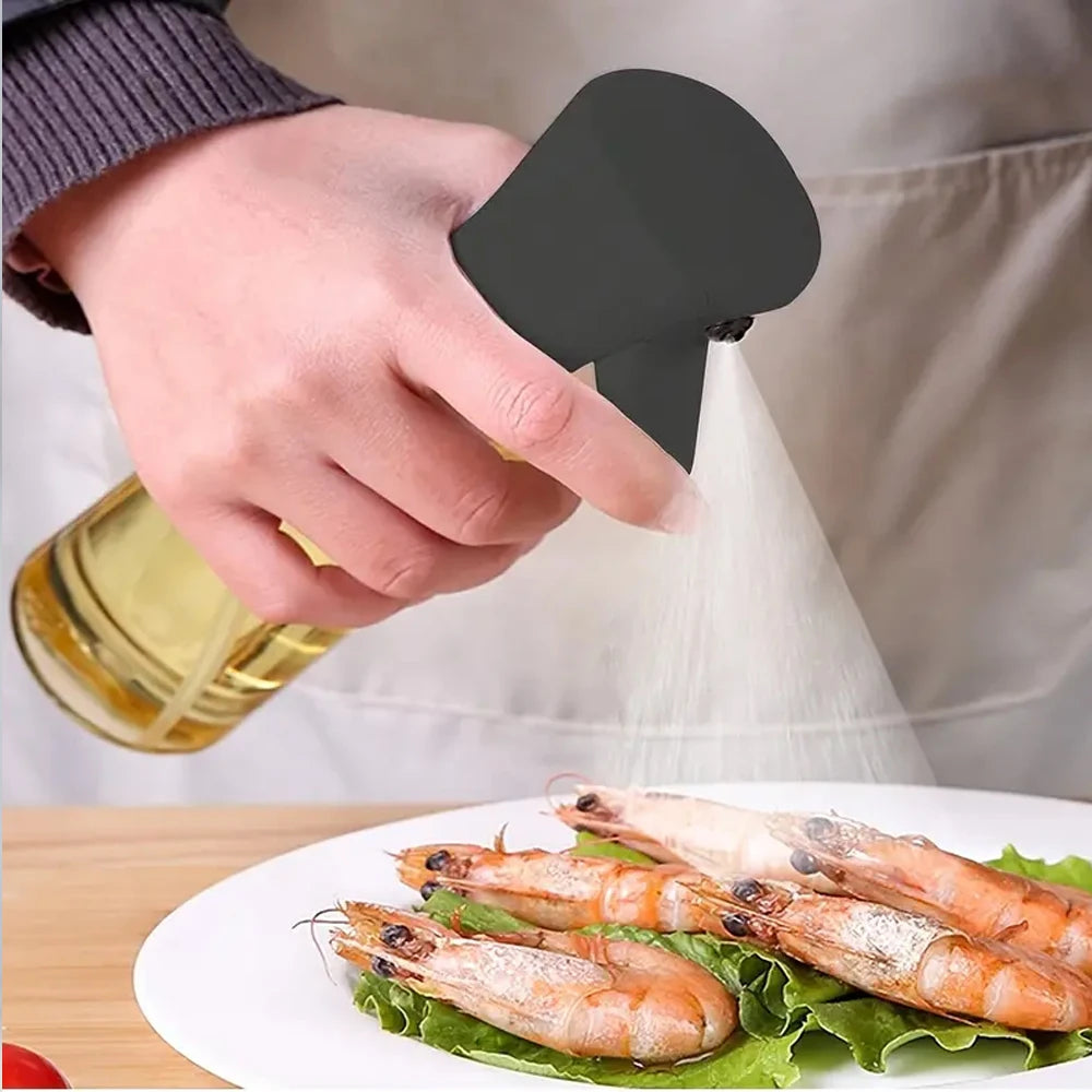Oil Spray Bottle – Refillable 300ml/500ml for Cooking, BBQ, Air Fryer