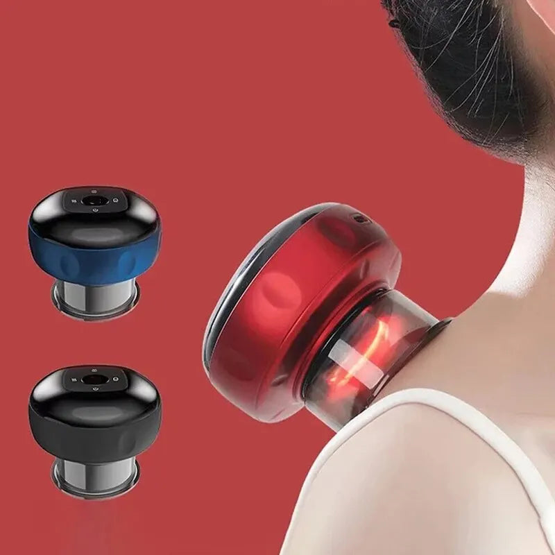 Smart Electric Cupping Massager with Heat & Suction