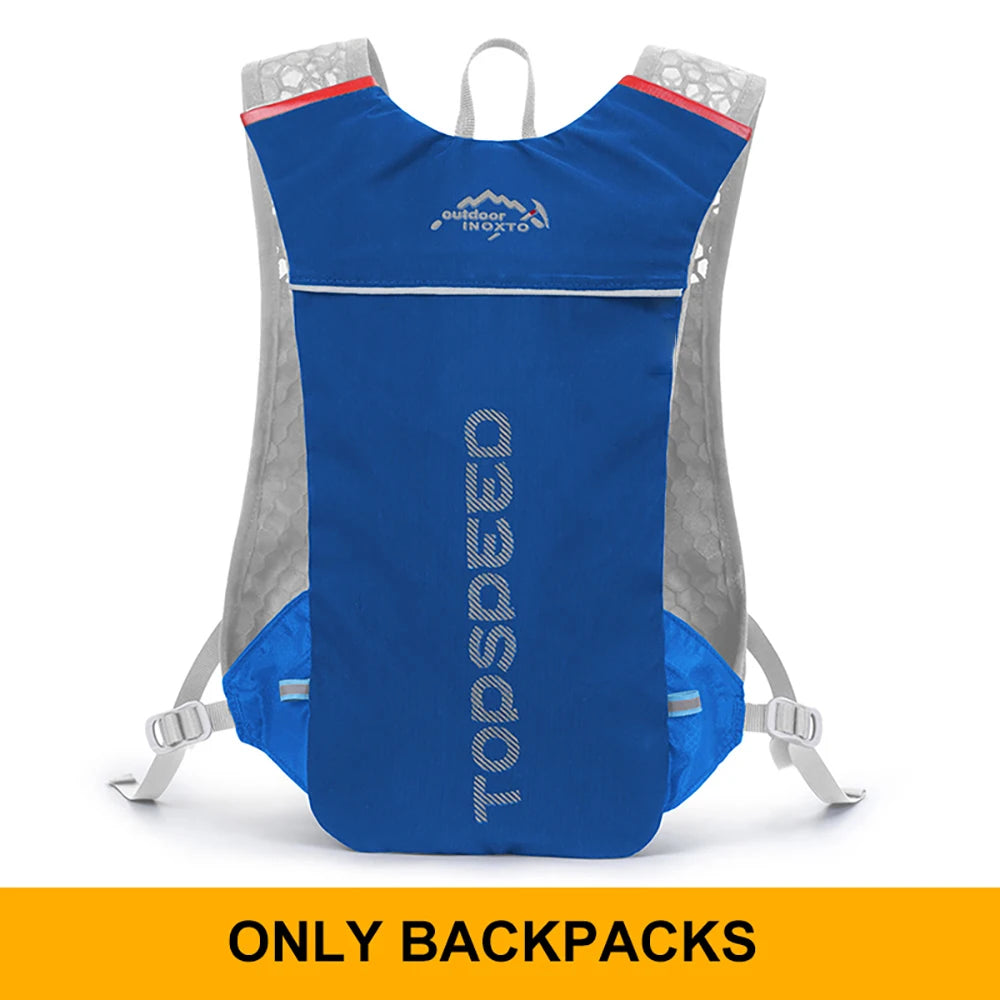 5L Ultralight Hydration Running Vest – Breathable Marathon & Cycling Backpack with 2×500ML Bottles