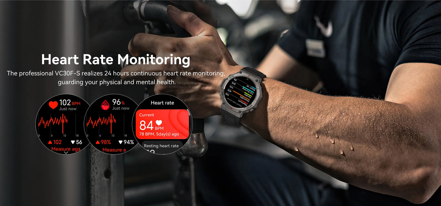 T-Rex 3 GPS Smart Watch 10ATM IP69K Waterproof Clock Compass Altimeter Call Military Sports Smartwatch Men For HUAWEI Bracelet