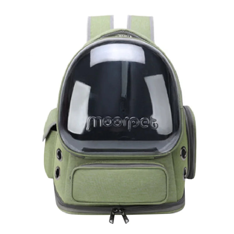 Transparent Cat Carrier Backpack – Breathable Travel Bag
