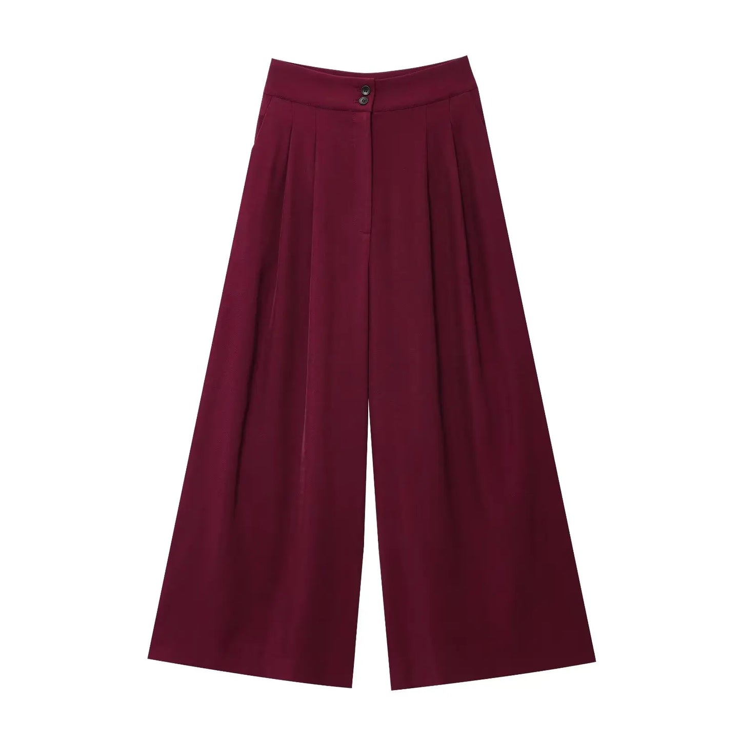 Women’s V-Neck Sleeveless Trouser Set – Summer Chic