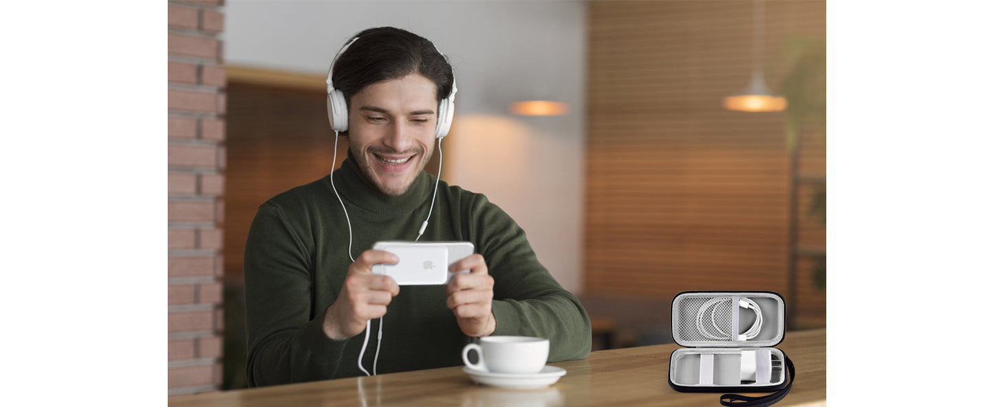 （CASE  ONLY)Charger Battery Pack Case Compatible with Apple MagSafe/for Baseus/for Belkin/for INIU, Holder for Anker 633/622/621