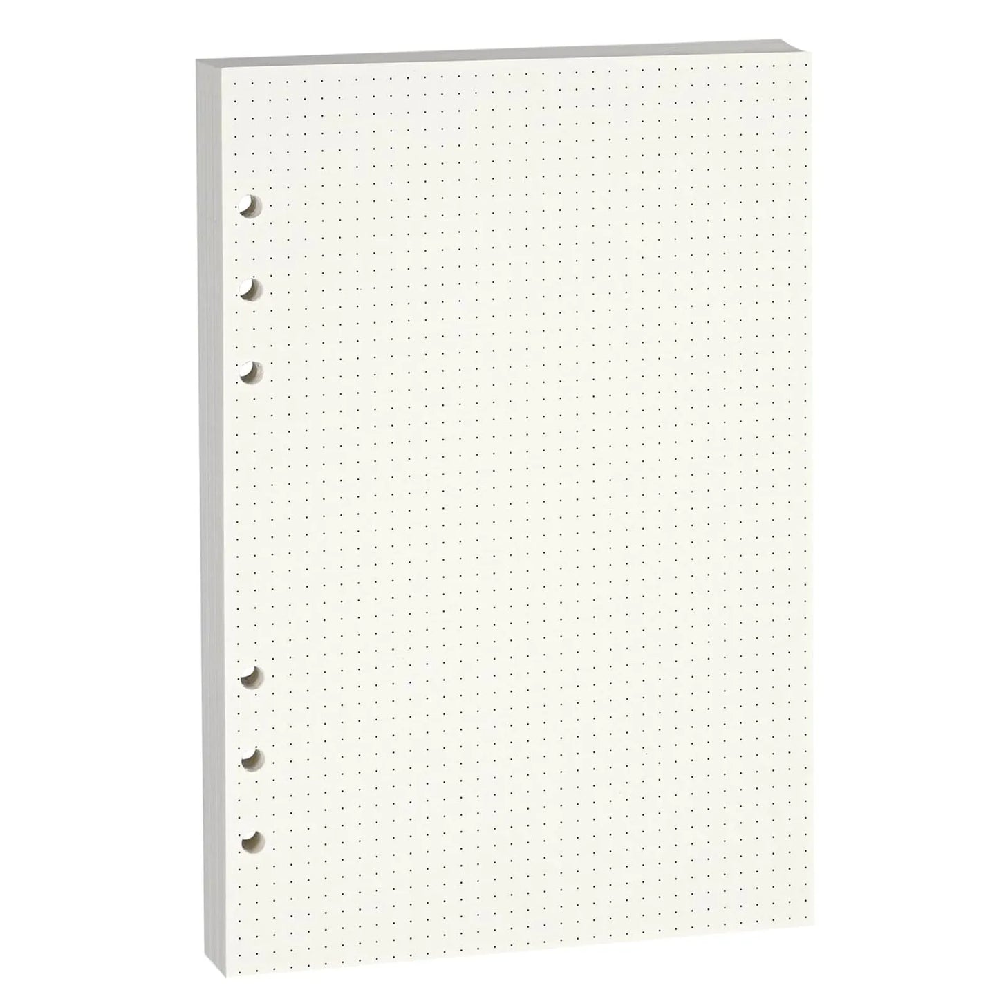 A5 Binder PU Leather 6-Ring Notebook Binder Cover for A5 Filler Paper, Refillable A5 Personal Planner Binder with Magnetic