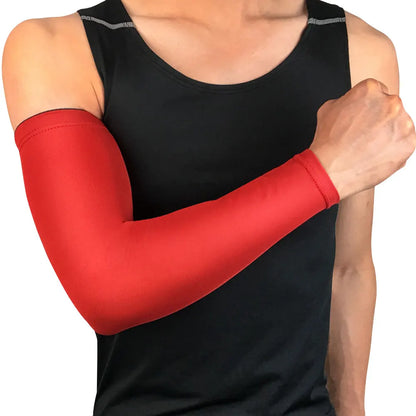 BraceTop 1 PC Sports Cooling Arm Sleeves for Men Women, Outdoor UV Protection Sleeves for Basketball Football Volleyball Cycling