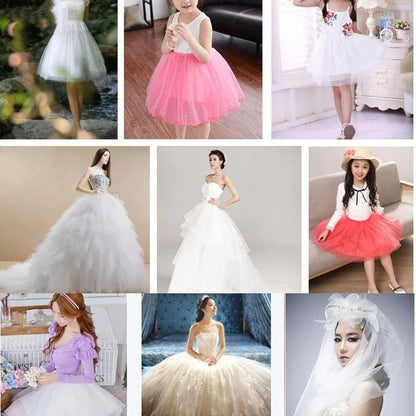 Tulle Roll 15cm 25 Yards Tulle Organza Roll Spool Tutu Fabric Wedding Birthday Decoration Party Supplies Baby Shower Accessories