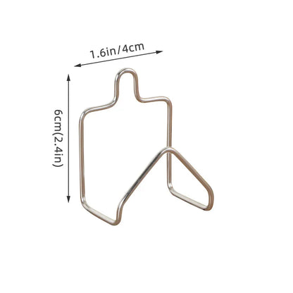 Houseeker Stainless Steel Drain Rack Suction Cup Cleaning Cloth Shelf Dish Drainer Sponge Holder Sink Kitchen Accessories