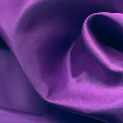 Polyester Satin Fabric Highend Simulation Silk Gift Box Lining Cloth Solid Color DIY Sewing Doll Dress