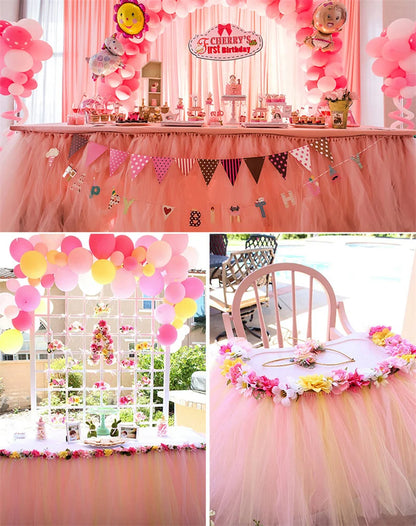 Tulle Roll 15cm 25 Yards Tulle Organza Roll Spool Tutu Fabric Wedding Birthday Decoration Party Supplies Baby Shower Accessories