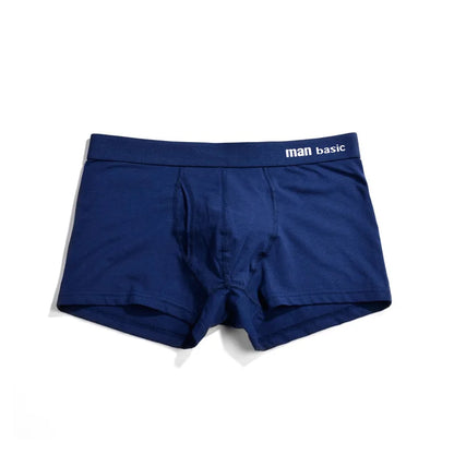 Men’s Cotton Boxer Briefs – Breathable, Stretch Fit (S-3XL)