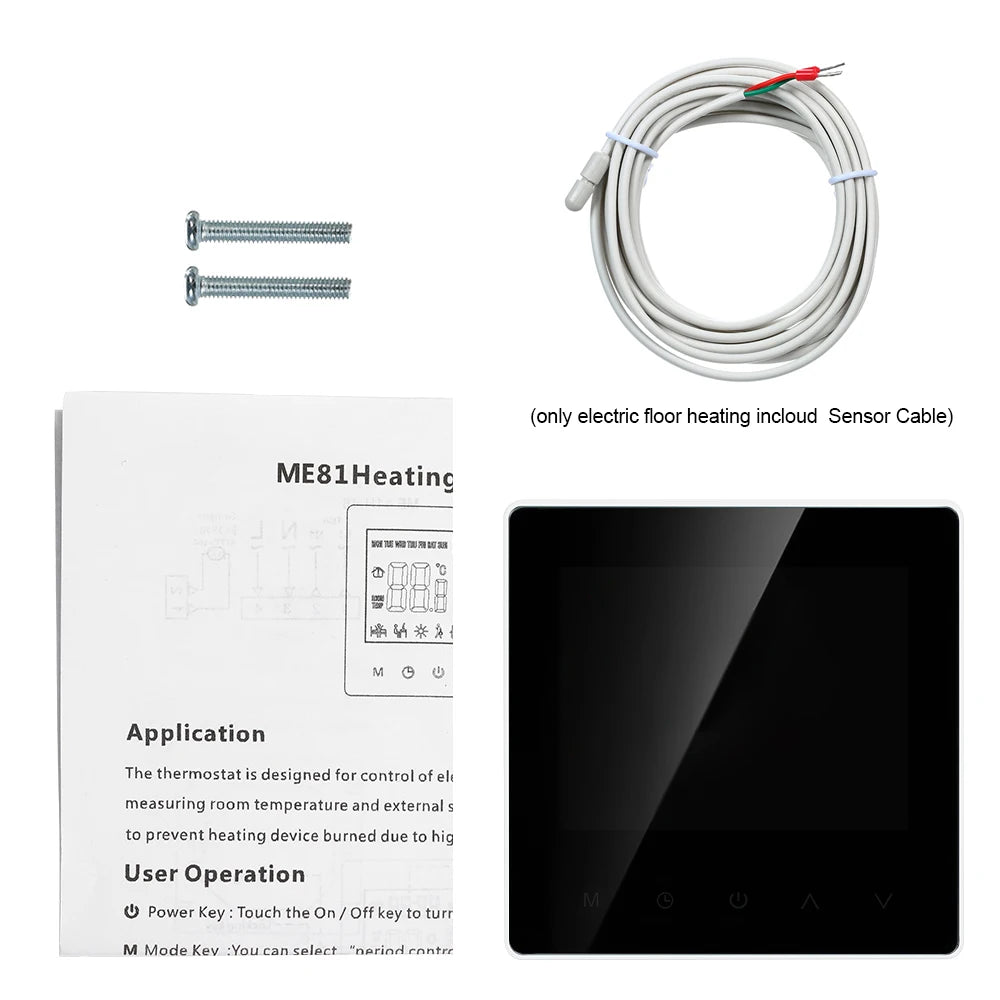 AVATTO Tuya WiFi Smart Thermostat Electric Heating Water Gas Boiler Temperature Remote Controller Work with Alexa,Google Home