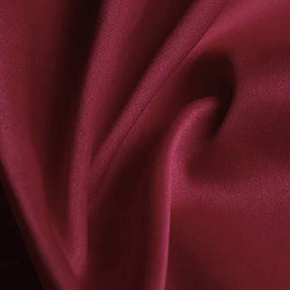 Polyester Satin Fabric Highend Simulation Silk Gift Box Lining Cloth Solid Color DIY Sewing Doll Dress