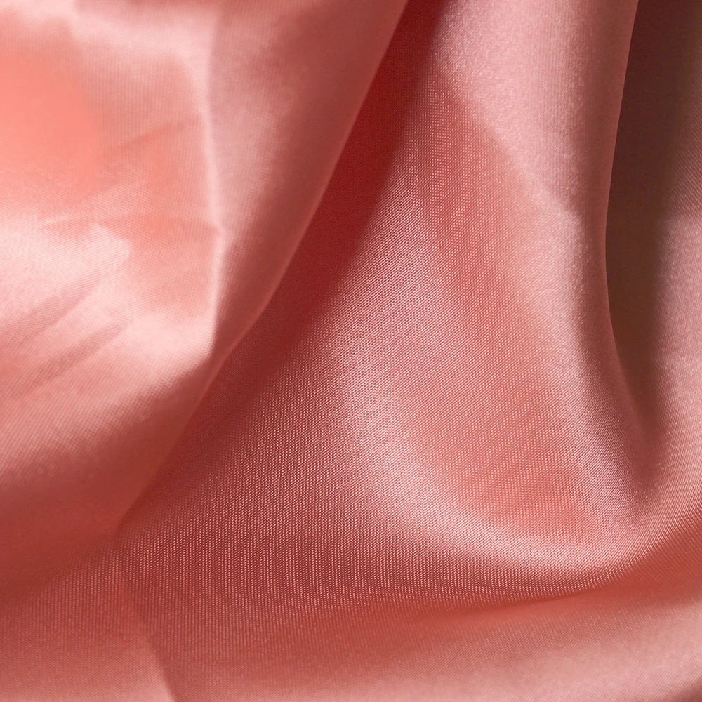 Polyester Satin Fabric Highend Simulation Silk Gift Box Lining Cloth Solid Color DIY Sewing Doll Dress