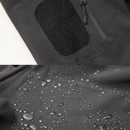Men's Winter Autumn Softshell Fleece Jackets Waterproof Outdoor Fishing Hiking Hunting Thermal Camping Cargo Coats Warm M-5XL