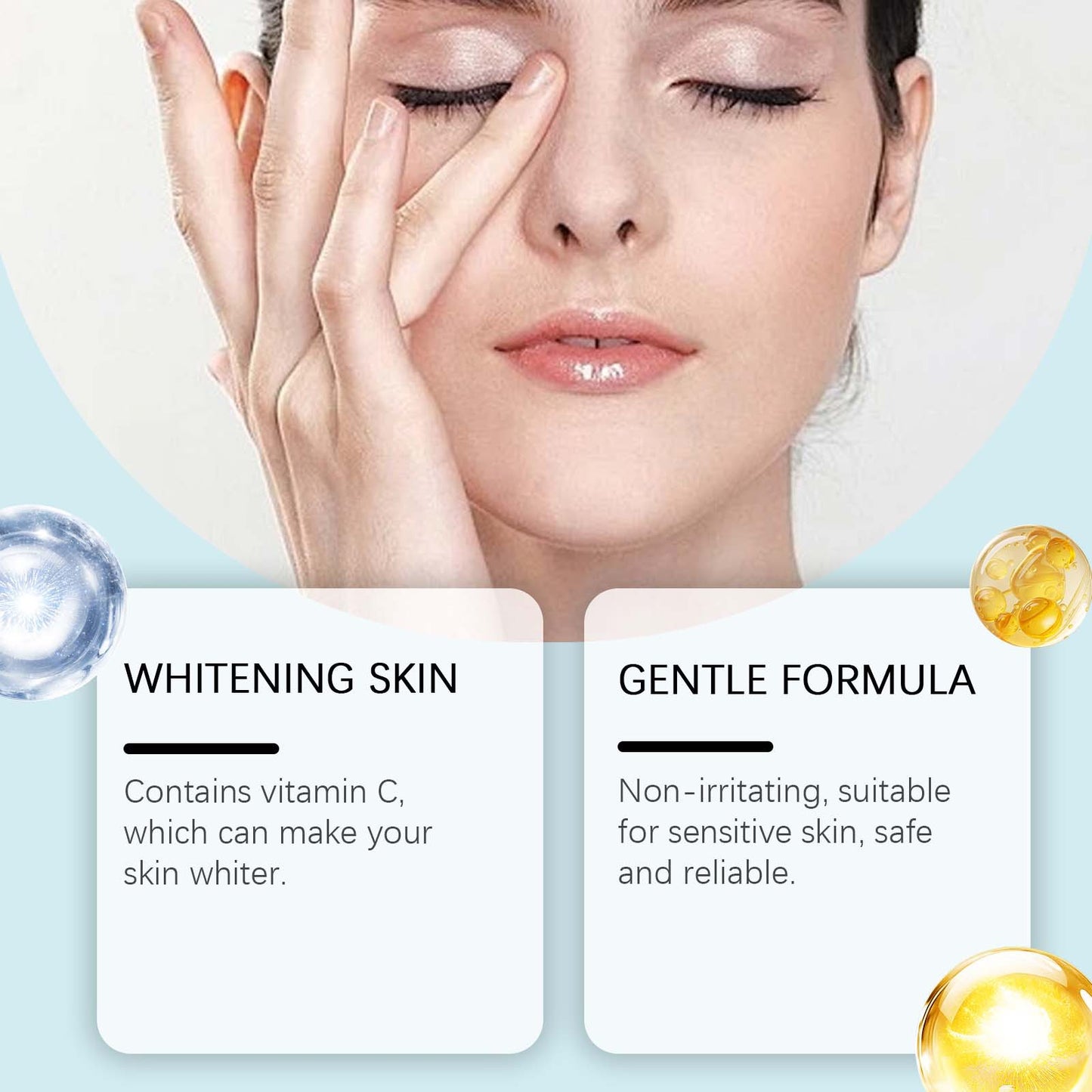 Vitamin C E Serum Lifting Moisturizer Fade Fine Lines Shrink Pore Firming Ferulic Acid Facial Essence Korean Skin Care Products