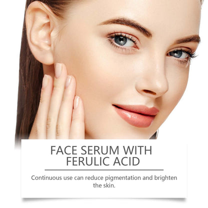 Vitamin C E Serum Lifting Moisturizer Fade Fine Lines Shrink Pore Firming Ferulic Acid Facial Essence Korean Skin Care Products