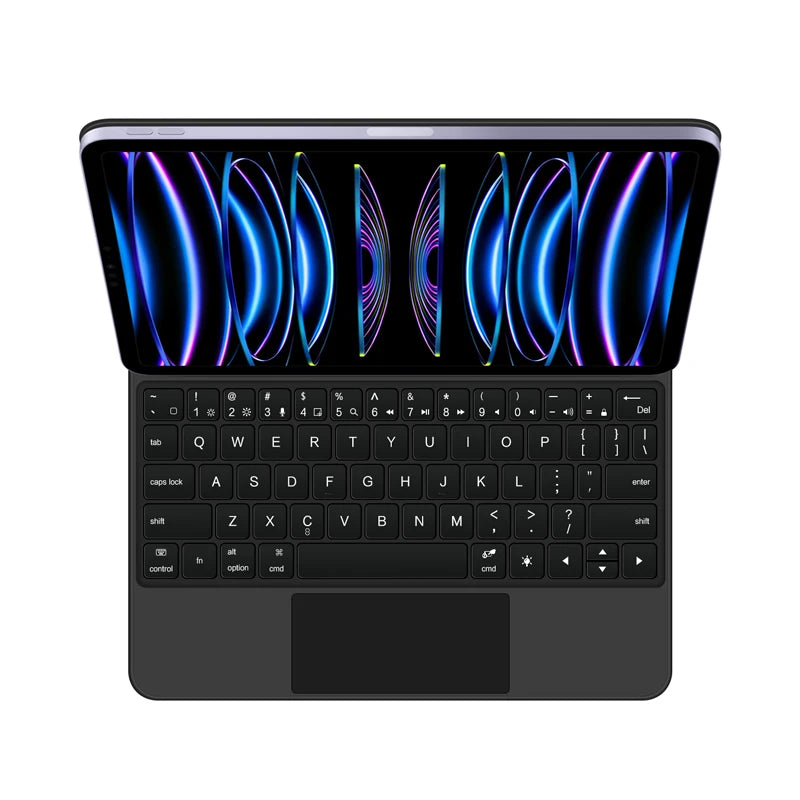 Magic Keyboard For iPad Pro 11 12.9 M4 2024 6th 5th 4th 3rd 2022 2021 2020 2018 M2 Air 4 5 10.9 10th Wireless Smart Cover Case