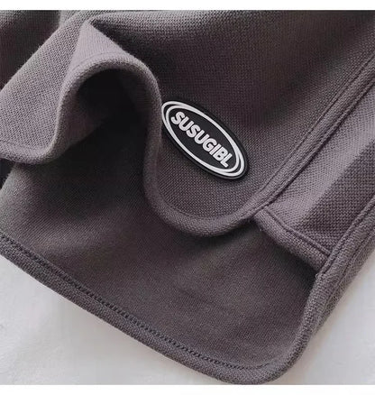 Women Casual Loose Drawstring Sports Shorts Elastic High Waist Fitness Running A-line Shorts Basic Yoga Wide Leg Trousers Summer