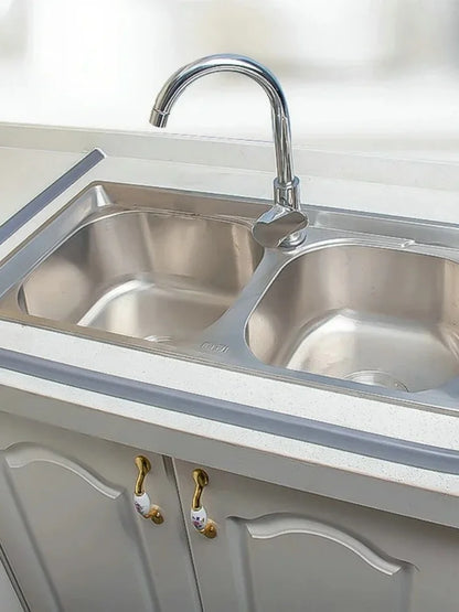 1PC 1mx3cm Silicone Bathroom Water Stopper Blocker Shower Dam Dry and Wet Separation Flood Barrier Door Bottom Sealing Strip