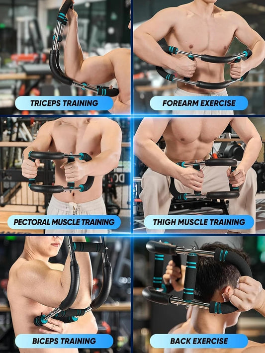 Adjustable Arm & Chest Expander – Upper Body Strength Trainer for Home & Travel Workouts