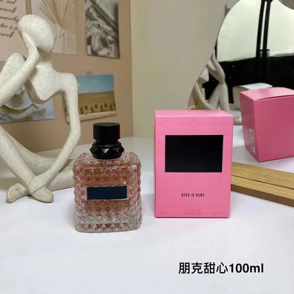 100ML Original Brand Perfume High-Quality Long Lasting Fragrance  Charming Lady Body Spray Men Women's Perfumes  Born in Roma