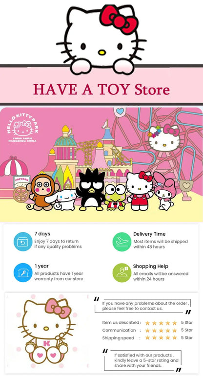 Kawaii Air Cushion Comb SanrioMy Melody Kuromi Cute Portable Massage Comb Cartoon Animation Girls Cute Comb Student Gift