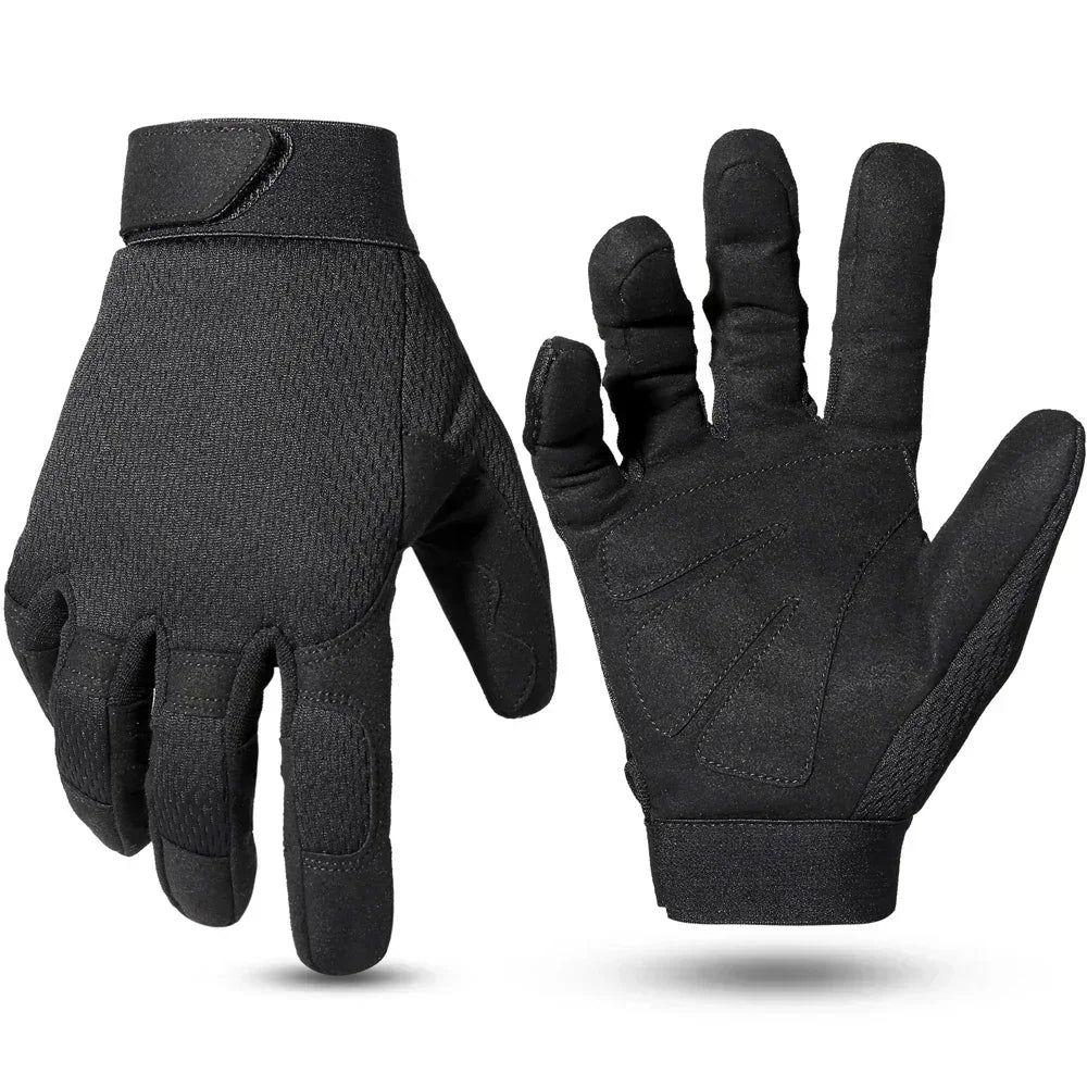 Outdoor Tactical Gloves Touch Screen Hunting Sport Cycling Camping Hiking Paintball Work Driving Lightweight Full Finger Men