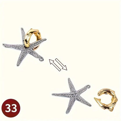 A classic intellectual metal puzzle toy, a difficult educational game toy for Christmas, Thanksgiving and birthday gifts