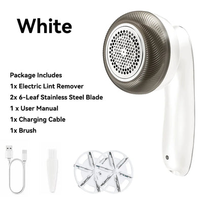 Electric Digital Display Lint Remover Rechargeable Pellet Fabric Shaver For Clothing Clothes Fluff Hair Balls Portable Remover