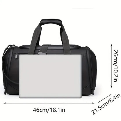 Large Capacity Travel Duffel Bag - Durable Oxford Cloth, Spacious & Stylish Overnight Sports Gym Bag with Multiple Compartments