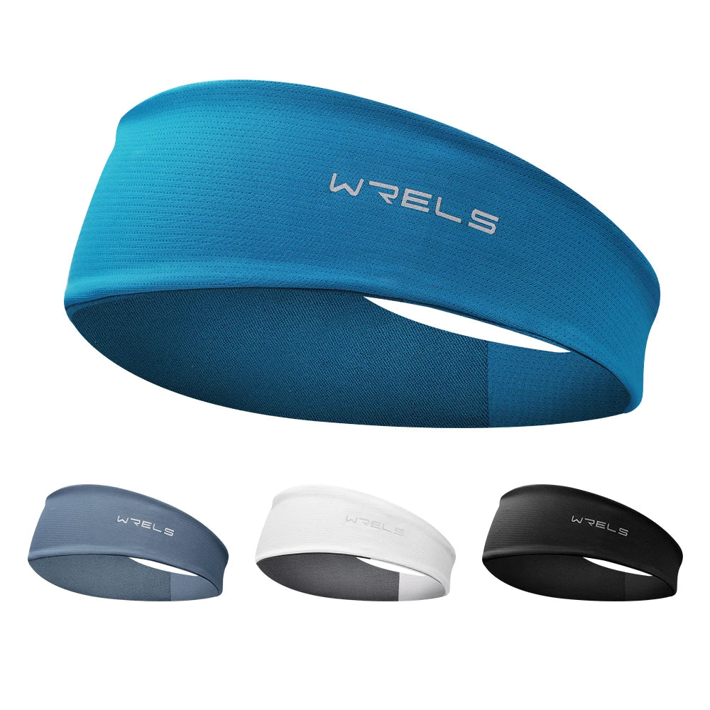 Running Head Band Breathable Sweat Absorb Band Women Men Elastic Lightweight Cycling Hair Bands Quick Dry Fitness Yoga Hair Band