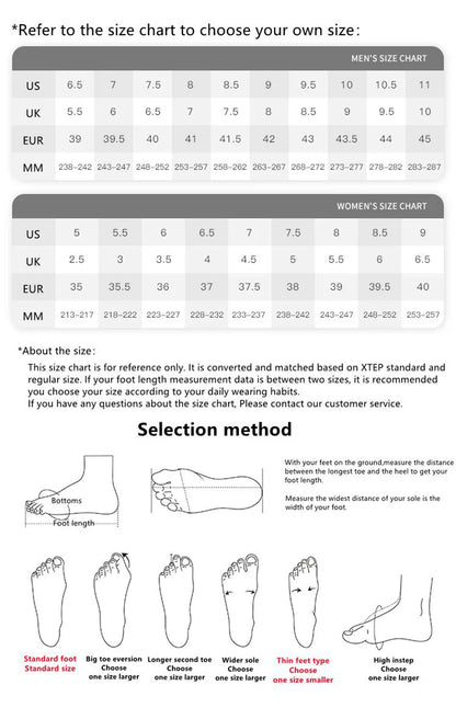 Xtep Skateboarding Shoes For Men 2024 Summer Wear-Resistant Skate Shoes Stability Soft Leisure Outdoor's Sneakers 876319310029