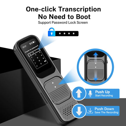 Deelife Professional Digital Voice Recorder With Playback MP3 Music Player 64G Noise Reduction small sound recorder
