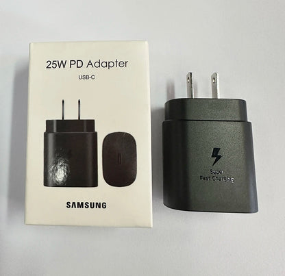 Ep-Ta800 Samsung 25w Pd Supercharger Usbc Charger Adaptador Galaxy S25 S24 FE S23 S22 S21 A54 A34 M54 Type C Fast Charging Cable