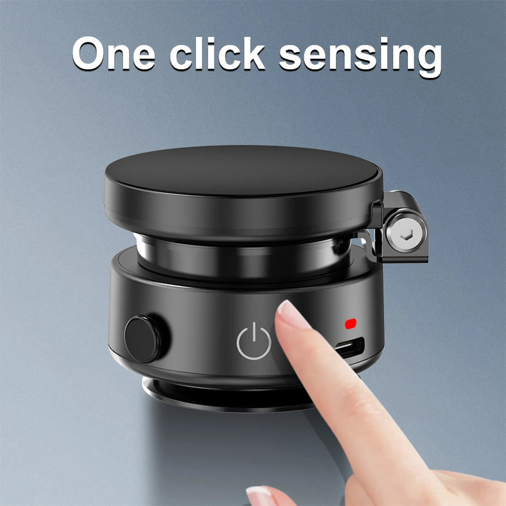 For Magsafe Magnetic Vacuum Adsorption Suction Cup Bracket 360° Rotatable Folding Magnetic Car Stable Holder for Magsafe iPhone