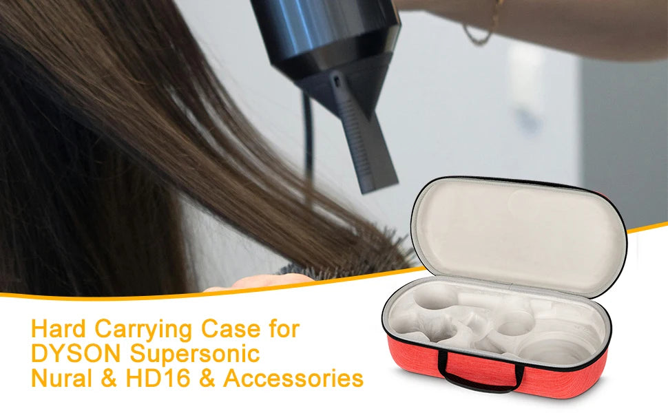 Hard Carrying Case Storage Bags For Dyson Supersonic HD08/HD15/HD16 Hair Dryer Durable Travel Portable Box For Dyson Accessories
