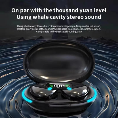 Mini Wireless X55 In-Ear Sleep Bluetooth Earphones TWS Invisible Stereo Headphones with Microphone for HD Calls Headset