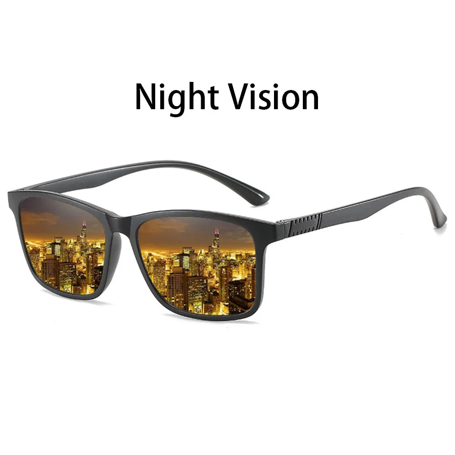 6 PCS Fashion Vintage Check Square Sunglasses Men Women Fishing Driving Luxury Brand Designer Sun Glasses Retro UV400 Eyewear